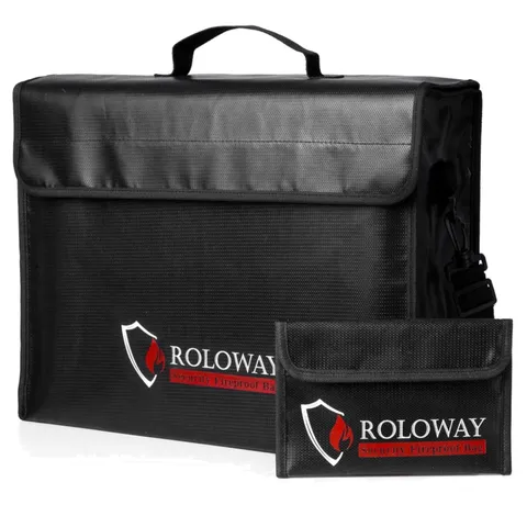 Large Fireproof Bag for Documents & Valuables