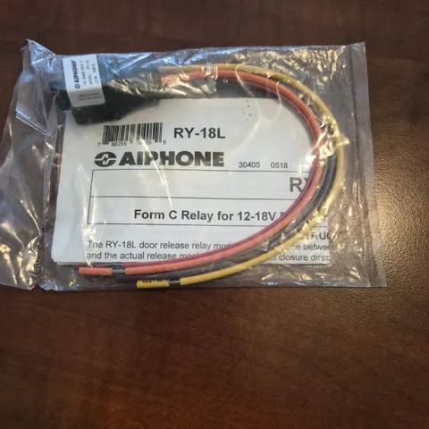 NEW Aiphone RY-18L Form C Relay for 12-18V DC with Door Release