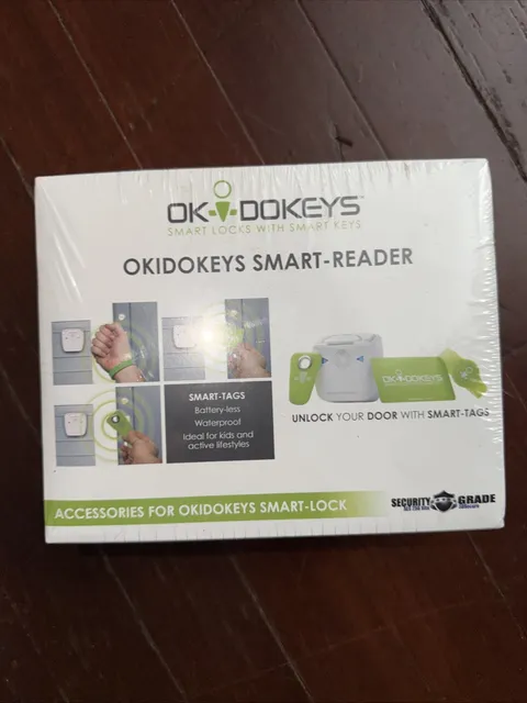 OKIDOKEYS Smart Lock System Smart Reader + Smart Tags 