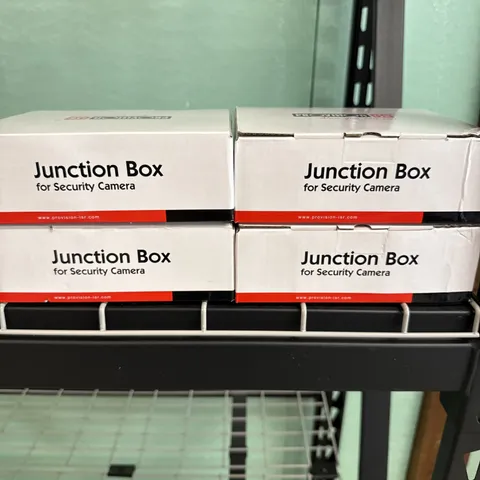 Provision ISR Junction Box for Security Camera  PR-JB141P66 - Lot of 4