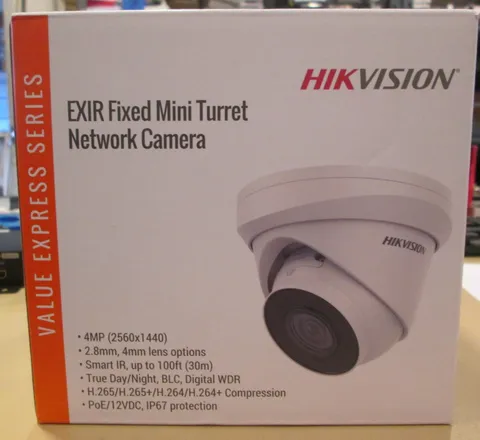 ECI-T44F2 4MP Outdoor Turret IR IP Camera 2.8mm Lens