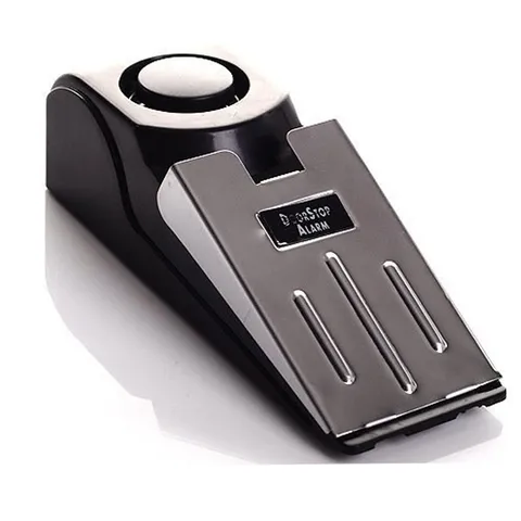 Upgraded Door Stop Alarm -Great for 5.79 x 2.48 x 2.01 inches, Black