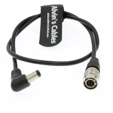 DC To Hirose 4 Pin Male Power Cable For Sound Devices Zoom Blackmagic Cord
