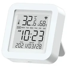 Smart Thermometer Hygrometer Wi-Fi LCD Temperature Humidity Sensor Home Digital