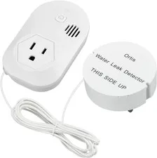 Loud 95dB Water Leak Alarm - Protect Your Home from Flood Damage!