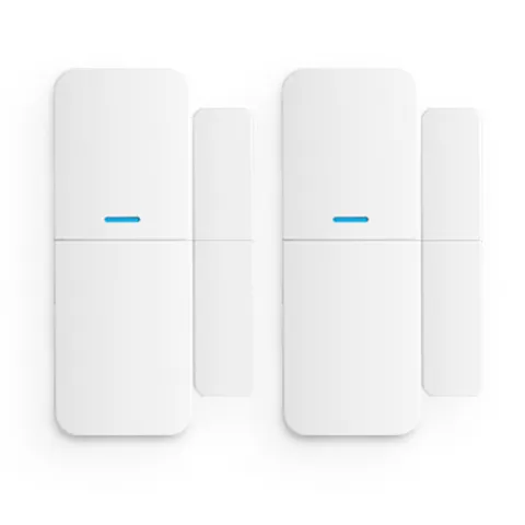 Door and Window Sensor 2 Pack - Window & Door Protection, Sends Alerts, Trigg...