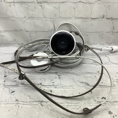 Nest Cam Outdoor HD Security Camera 1st Gen A0033 with Power Adapter Read Discri