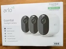 Arlo Essential VMC2330 Spotlight Wireless Camera 3-Pack READ DESCRIPTION!!!
