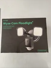 Wyze - Wired Outdoor Wi-Fi, 2800 Lumen Floodlight Home 2k Security Camera v2 ...