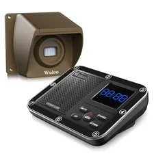 Wireless Driveway Alarm 1800 Feet Long Range Motion Sensor with 1800mAh Battery