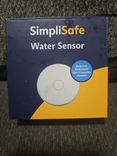 SimpliSafe Smart Indoor Water Sensor, Wi-Fi Connected Wireless (Battery) - White