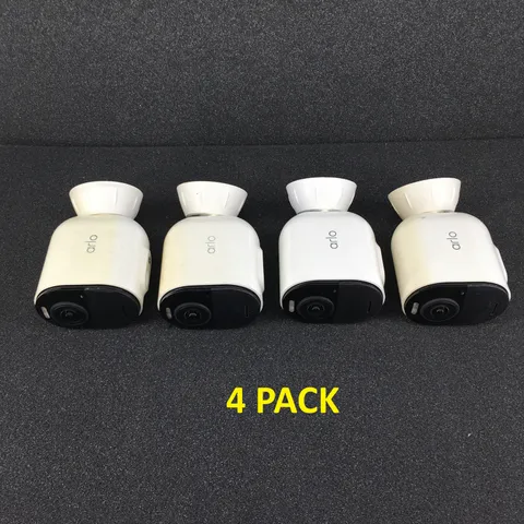 Arlo Ultra VMC5040 4K Ultra UHD Wire-Free Camera 4 PACK  (SCRATCHED LENSES)