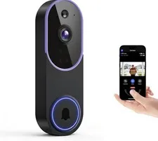 KyraNexo Smart 1080P Wireless Video Doorbell Camera 2-Way Audio Night Vision