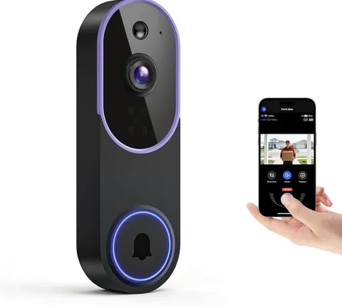 KyraNexo Smart 1080P Wireless Video Doorbell Camera 2-Way Audio Night Vision