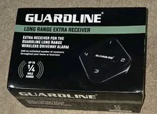 NEW Guardline 1/4 Mile Range LONG RANGE EXTRA RECEIVER Driveway Wireless Alarm