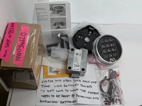 NOT WORKING SG Model 6120-305 Electric Safe Lock Kit NW046120 Sargent Greenleaf