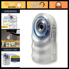 Water Leak Detector Alarm with LED Flashing Light - 90dB Dual Leak Alerts, Batte