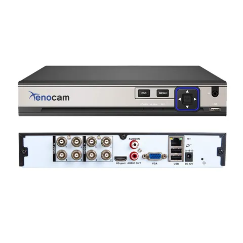 8CH 5M-N/1080N Full High Definition Hybrid for AHD/TVI/CVI/Analog/IP DVR H.26...