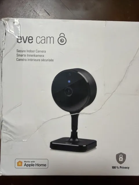 Eve Cam (Apple Home) – Smart Indoor Camera, 1080p Resolution, Motion Sensor (C3)