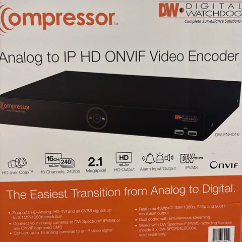Digital Watchdog DW-ENHD16 DVD Recorder - Black