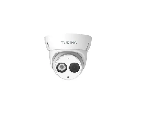 Turing TI-NED044 4MP IP Turret Camera, 4mm Lens, Wired PoE, Outdoor Weatherproof