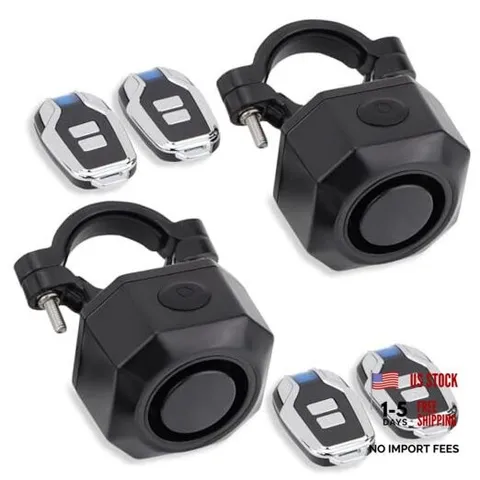 Two Packs Bike Horn Electric Vehicle Alarm Wireless SF32 Alarm two packs