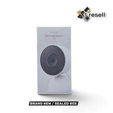 Google Nest Cam Indoor (Wired, 3nd Gen) With Gemini - Snow