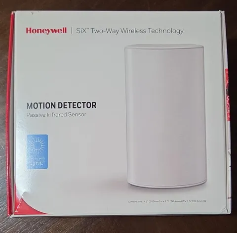 Honeywell SiXPIR Wireless PIR Motion Sensor, Indoor, Lyric Compatible