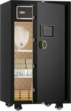 Large 7.2 Cu Ft Home Security Safe with Touchscreen Keypad & Adjustable Shelves
