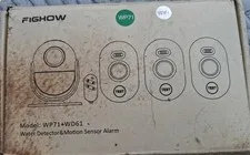 Fighow water detector and motin sensor, good condition. New in box