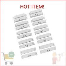 10 Sets Pack of Wired Surface Mounted Alarm Magnetic Contacts Door Window Reed S