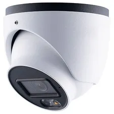 GV-GEBN4800-2F 4MP Eyeball Dome IP Camera, H.265 Full Color AI-ISP Warm LED WDR 