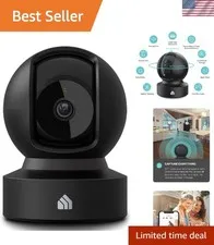 Advanced Motion Detection & Night Vision Camera - Kasa Indoor Security EC71