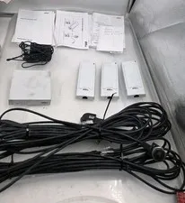 Axis D8004 Unmanaged PoE Switch + 3pc P1245 Mk II Modular Standard Camera + 3pc