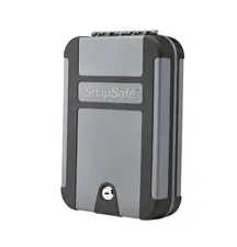 SnapSafe Treklite Key Lock Box XL, 10" x 7" x 2" Grey 75212