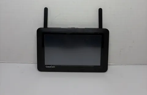 CasaCam VM1000 Wireless Security 7" Touchscreen Screen W/ Power Adapter Tested
