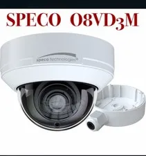SPECO O8VD3M 8MP 4K Outdoor Network Dome Camera W/ IR Night Vision 2.8-12mm NEW!