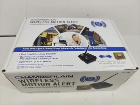 Chamberlain Wireless Motion Alert CWA2000 1/2 Mile Motion Sensor Alarm - Used