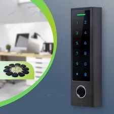 HOMSECUR Smart Wifi Fingerprint Passcode Access Control Unit For Self-check in