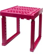 Locker Organizer Shelf， Adjustable Width and Height, Stackable, Ideal Locker ...