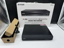 AVYCON AVR-NT508A 8CH H.265 HD-TVI DVR 5MP Security Recorder No HDD Tested
