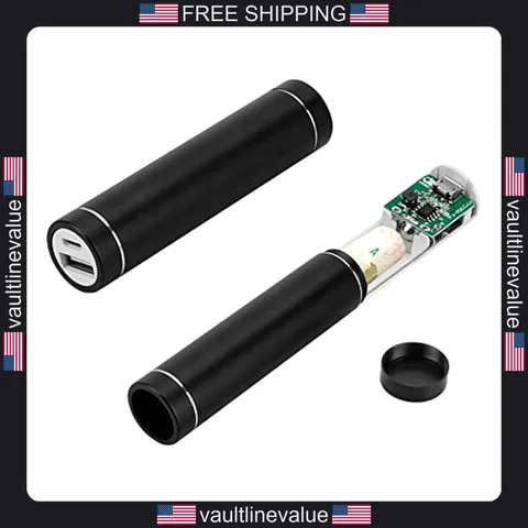 Secret Stash Diversion Safe Hidden Compartment Container Black for Jewelry