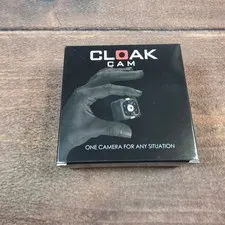 Cloak Cam Tactical Carry Camera OS Black New 1080P HD Night Vision Wide Angle