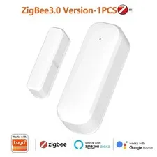 WiFi Door & Window Contact Sensor - Smart Life Tuya App Open/Closed Alarm