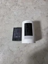 Ring Stick Up Cam  5UM7E5 Wireless Camera W Battery Only no box