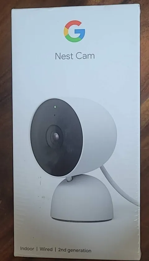 Google Nest Cam Indoor Wired 2nd Generation Security Camera GA01998-US NEW 