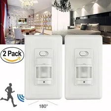 180° LED Infrared PIR Motion Sensor Detector Outdoor LED Wall Light Switch