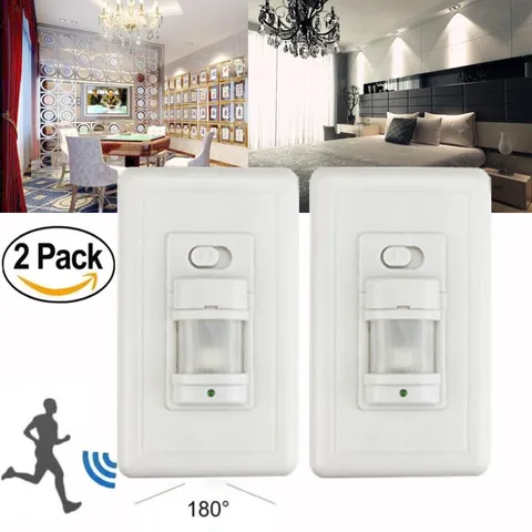 180° LED Infrared PIR Motion Sensor Detector Outdoor LED Wall Light Switch