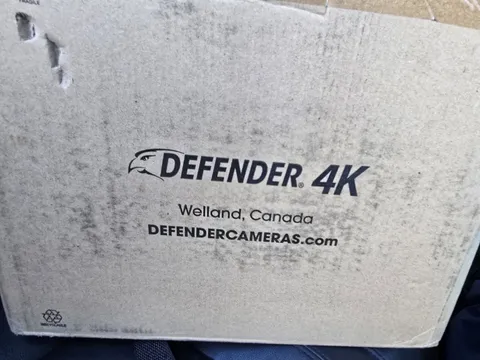 Defender 4K CCTV Security Camera System 4CH BNC Hardwired w/ Camera & Cables