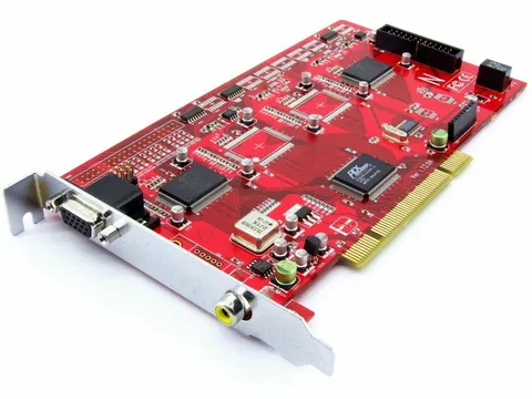 Abus TV8804 CCTV Digi-Protect PCI Card Video Surveillance 4/50 2x Video 2x Audio